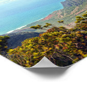 Poster Vue de Kalalau Lookout, Kauai, Hawaii (Coin)