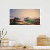 Poster Vue de la baie de San Francisco (0576A) (Cuisine)