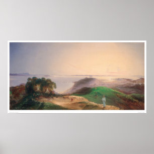 Poster Vue de la Baie de San Franciso (0576A)