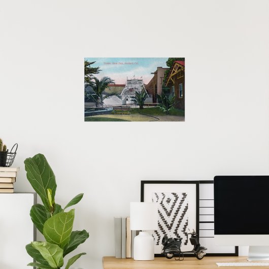 Poster Vue de la balade au volant à Idora Park (Bureau à domicile)