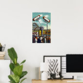 Poster Vue de la boucle o-plan no 2 (Bureau à domicile)