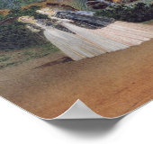 Poster Vue de la Cascade de Marly (Coin)