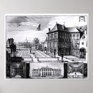 Poster Vue de la Chambre de Hilwerue