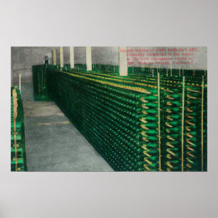 Poster Vue de la Champagne VaultsAsti, CA
