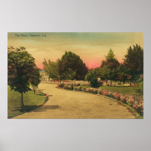 Poster Vue de la City PlazaHayward, CA (Devant)