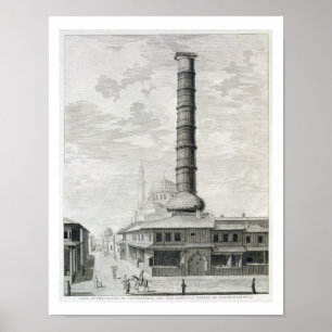 Poster Vue de la colonne de Constantine et du Principa