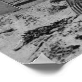 Poster Vue de la côte de l'Oregon Outlook Inn Hotel (Coin)