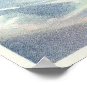 Poster Vue de la course obscure olympique sur le Mont Van (Coin)