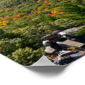 Poster Vue de la crête de Shawangunk à l'automne (Coin)