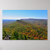 Poster Vue de la crête de Shawangunk à l'automne (Devant)