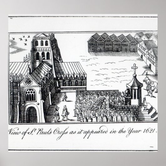 Poster Vue de la Croix de Saint-Paul (Devant)