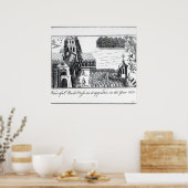 Poster Vue de la Croix de Saint-Paul (Cuisine)