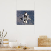 Poster Vue de la découverte de la navette spatiale de l'I (Cuisine)