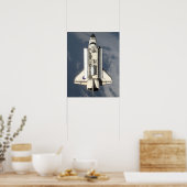Poster Vue de la découverte de la Station spatiale intern (Cuisine)