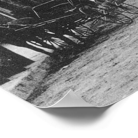 Poster Vue de la dix-neuvième rue # 2Bakersfield, CA (Coin)