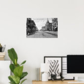 Poster Vue de la dix-neuvième rue # 2Bakersfield, CA (Bureau à domicile)