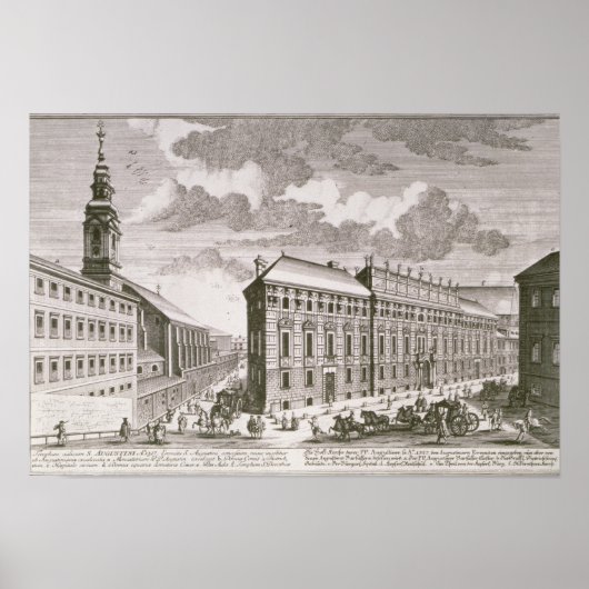 Poster Vue de la Dorotheergasse montrant la (Devant)