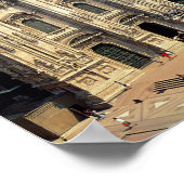 Poster Vue de la façade, commencée 1386 (Coin)