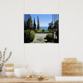 Poster Vue de la fenêtre (Cuisine)