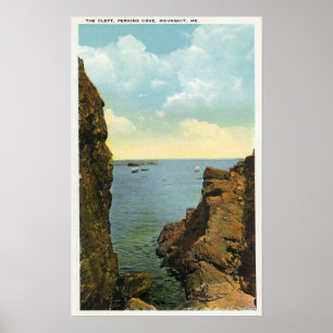 Poster Vue de la fissure à la crique de Perkins