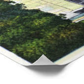 Poster Vue de la fontaine commémorative Spencer Trask (Coin)