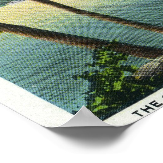 Poster Vue de la formation de Old Man Rock (Coin)