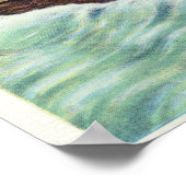 Poster Vue de la gorge de Fall Creek (Coin)