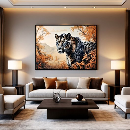 Poster Vue de la Jungle