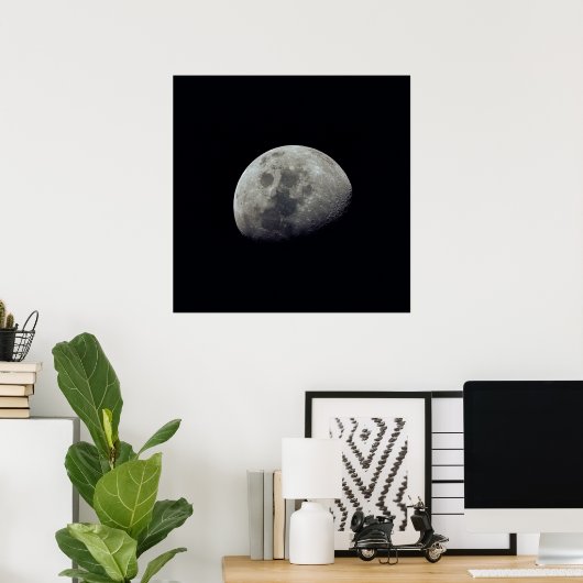 Poster Vue de la Lune depuis Apollo 10 (Bureau à domicile)