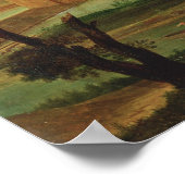 Poster Vue de la machine Marly (Coin)