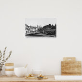 Poster Vue de la Maternite Port-Royal le cloître (Cuisine)