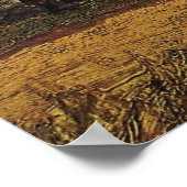 Poster Vue de la mer à Scheveningen par Vincent van Gogh (Coin)