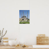 Poster Vue de la mosquée, ottomane, construite vers 1569- (Cuisine)