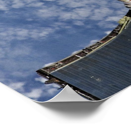 Poster Vue de la navette spatiale cabine d'équipage d'End (Coin)