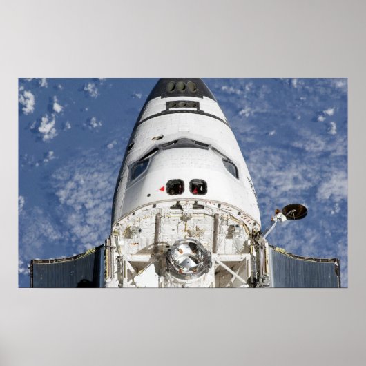 Poster Vue de la navette spatiale cabine d'équipage d'End (Devant)