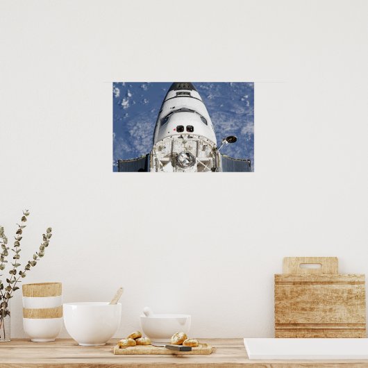 Poster Vue de la navette spatiale cabine d'équipage d'End (Cuisine)