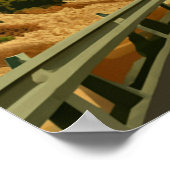 Poster Vue de la Pacific Coast Highway (Coin)
