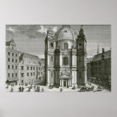 Poster Vue de la Peterskirche (Devant)