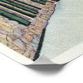 Poster Vue de la Plate-forme Sud en hiver (Coin)