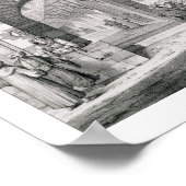 Poster Vue de la porte d'Okal Kaid-Bey, de "Monuments" (Coin)