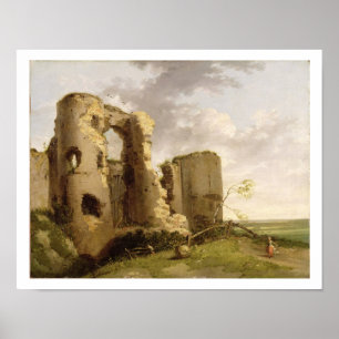 Poster Vue de la porte occidentale du château de