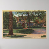 Poster Vue de la résidence d'Eleanor Powell (Devant)