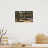 Poster Vue de la résidence d'Eleanor Powell (Cuisine)