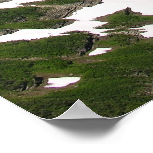 Poster Vue de la route du Soleil (Coin)