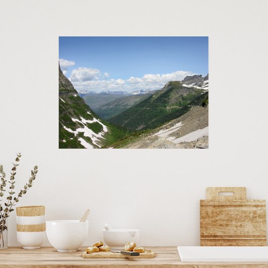 Poster Vue de la route du Soleil (Cuisine)