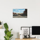 Poster Vue de la rue principale 5 (Bureau à domicile)