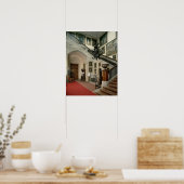 Poster Vue de la salle des escaliers, 1812-15 (Cuisine)