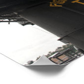 Poster Vue de la section avant de la superstructure (Coin)