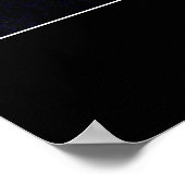 Poster Vue de la Station spatiale internationale (Coin)