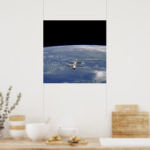 Poster Vue de la Station spatiale internationale depuis A (Cuisine)